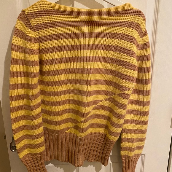 J. Crew boatneck striped sweater